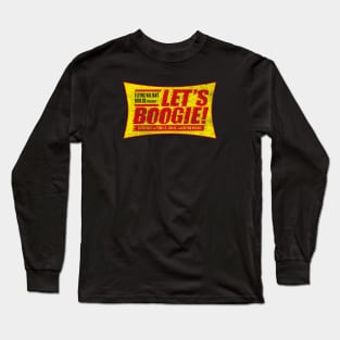 Let's Boogie - 50's Movie Style (Grunge - Ash) Long Sleeve T-Shirt